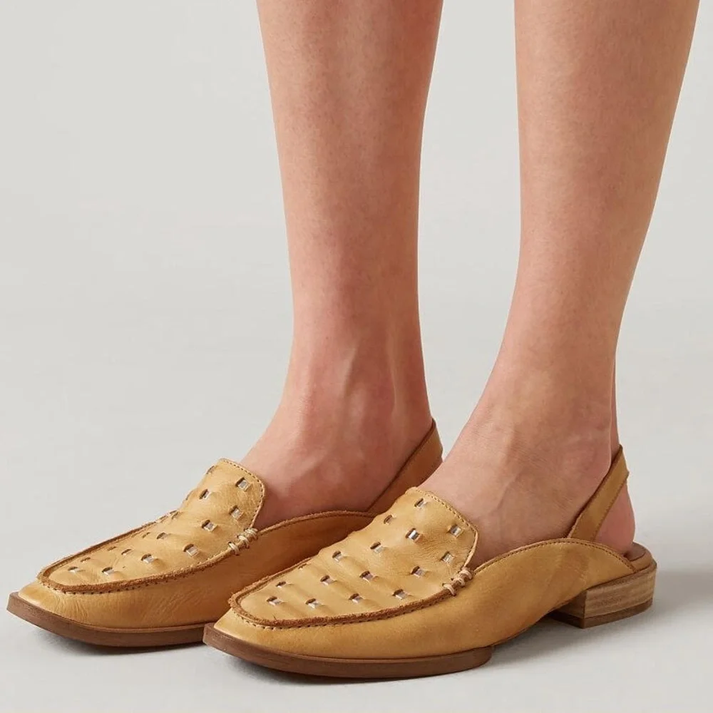 Free People Leather Bakersfield Shoe Size 39 (8.5-9) - Picture 1 of 15